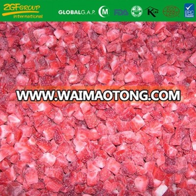 good taste quick IQF golden strawberry fruit carton packing brc