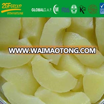 3100ml a10 6tin/canned fruit apple in syrup manufacturer price