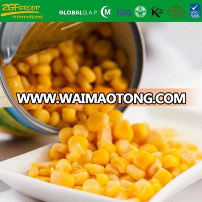 Canned sweet whole kernel corn