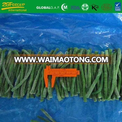IQF asparagus beans in bulk packing