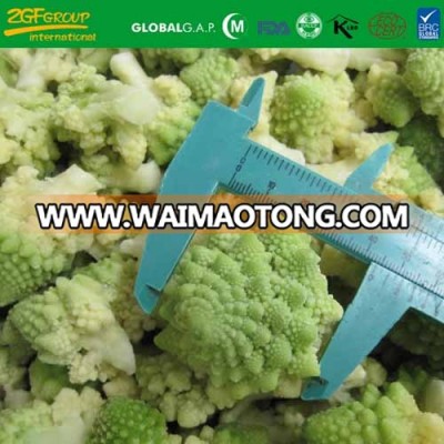 frozen romanesco florets and iqf romanesco
