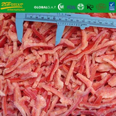 sliced sweet red capsicum frozen red pepper