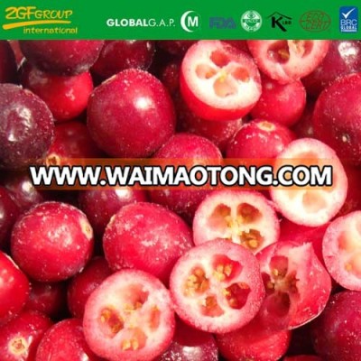 IQF frozen cranberry use for salad