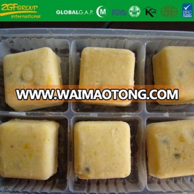 IQF frozen pulp fruit puree tablet