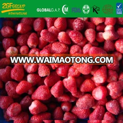 good taste quick IQF 99 variety  strawberry fruit carton packing brc