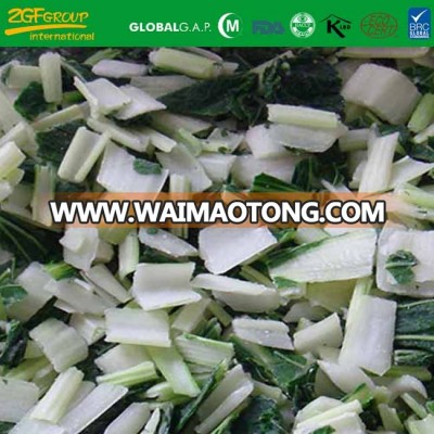 frozen bok choy 2-4cm half cuts with competitive price