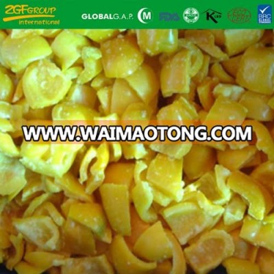 diced 30mm sweet yellow capsicum frozen yellow pepper