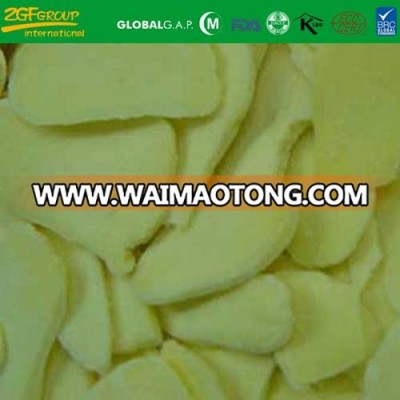 IQF frozen ginger sliced