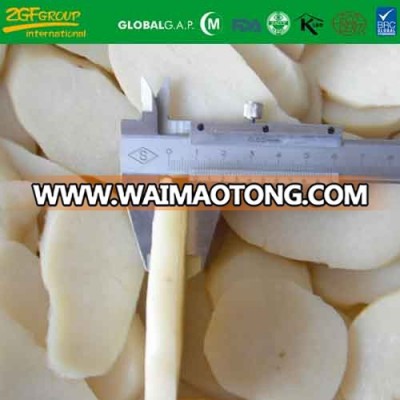 IQF sliced white sweet potato