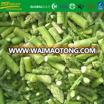 IQF green asparagus tips & cuts