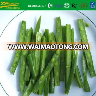 High Quality IQF price of green bean sliced