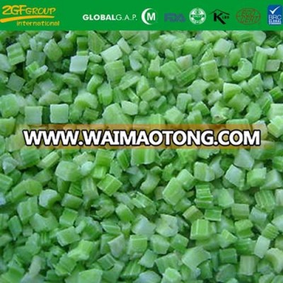 deep freeze IQF sliced celery 6mm