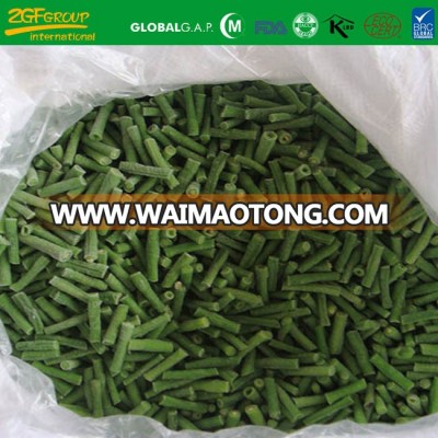 IQF asparagus beans cut in bulk packing