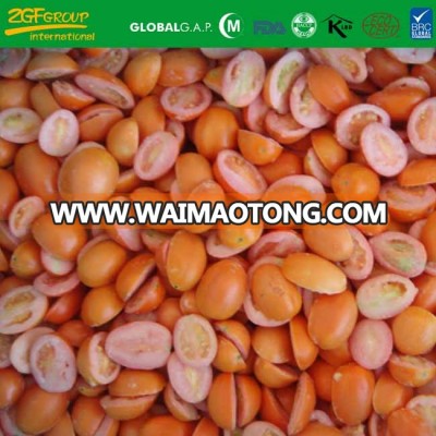 IQF frozen half cut cherry tomato